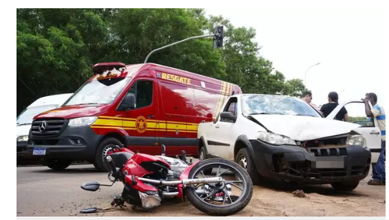 Imagem de compartilhamento para o artigo Bebê de 7 meses morre em acidente entre motocicleta e carro em MS da MS Todo dia